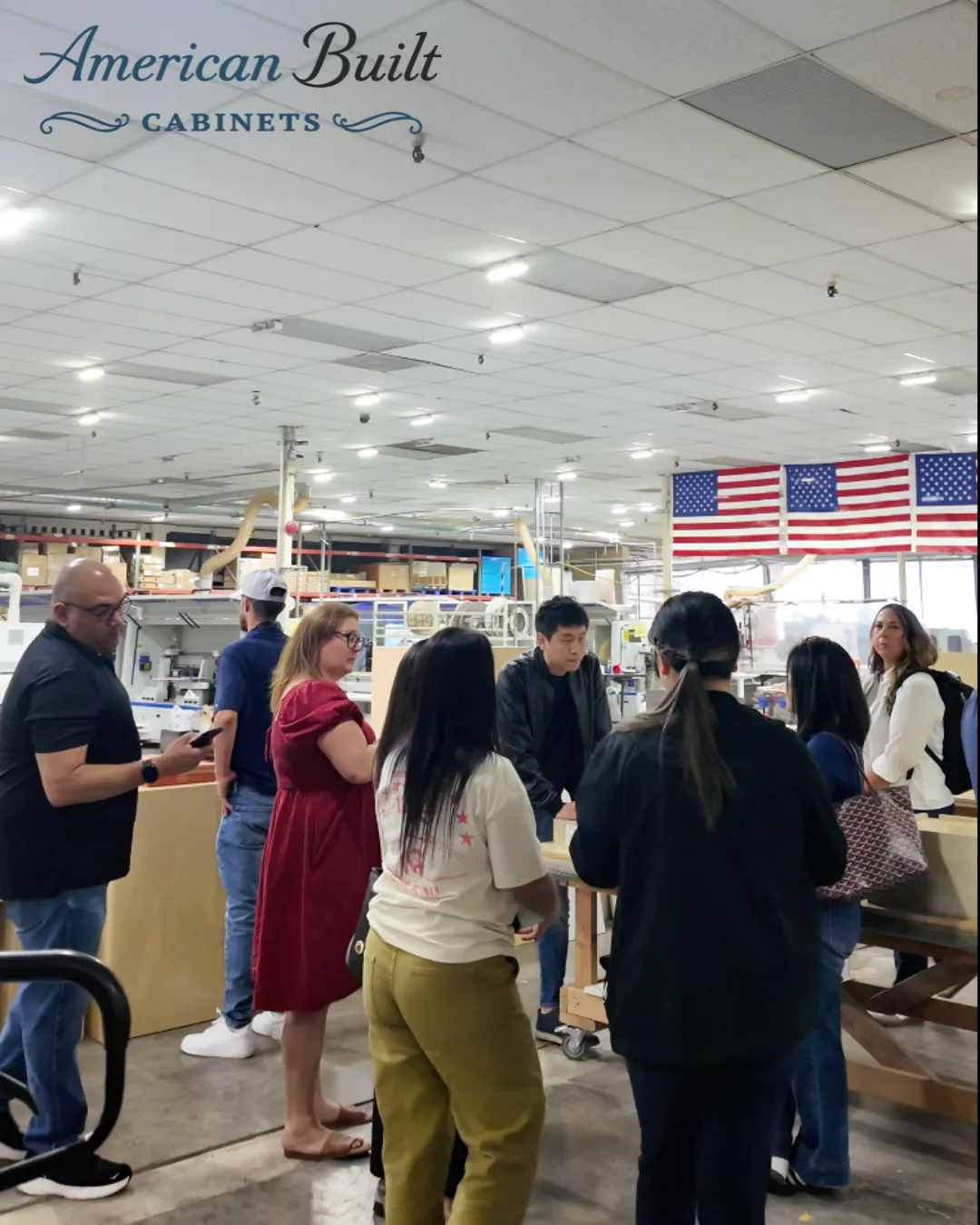 Toll Brothers Visits American Built Cabinets for a California Factory Tour photo 3